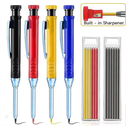 ProMark 2-Piece 2.8 mm Mechanical Carpenter Pencil Set with Sharpener