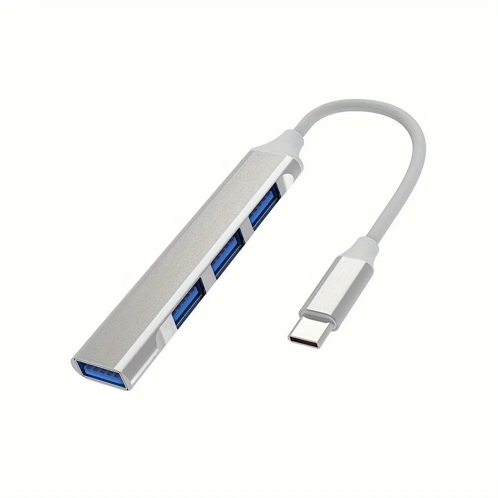 4 Port Type C USB Hub Splitter Adapter For Laptop And Computer 7