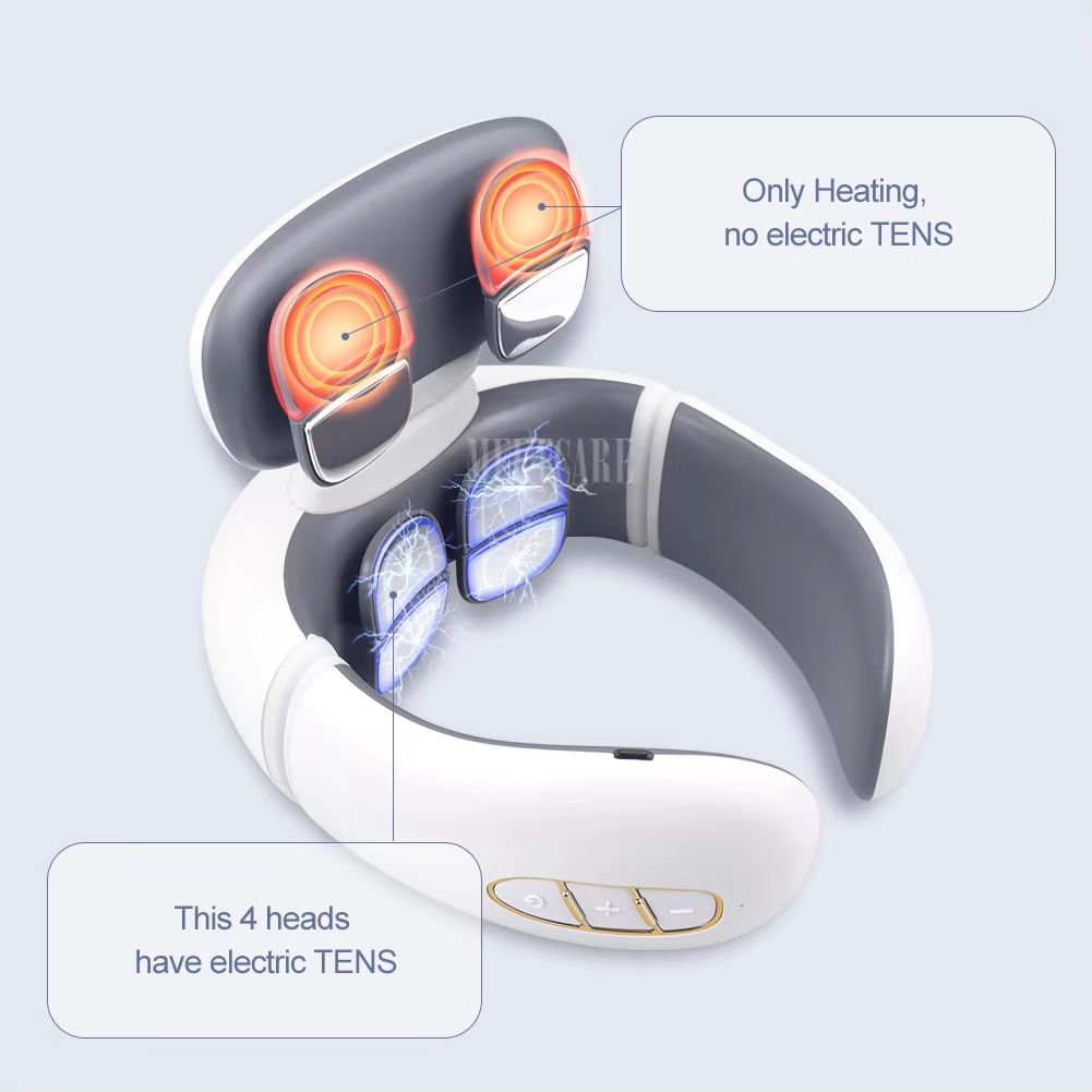 NeoFlex Smart Neck  Back Massager With Heat  TENS Pulse 3
