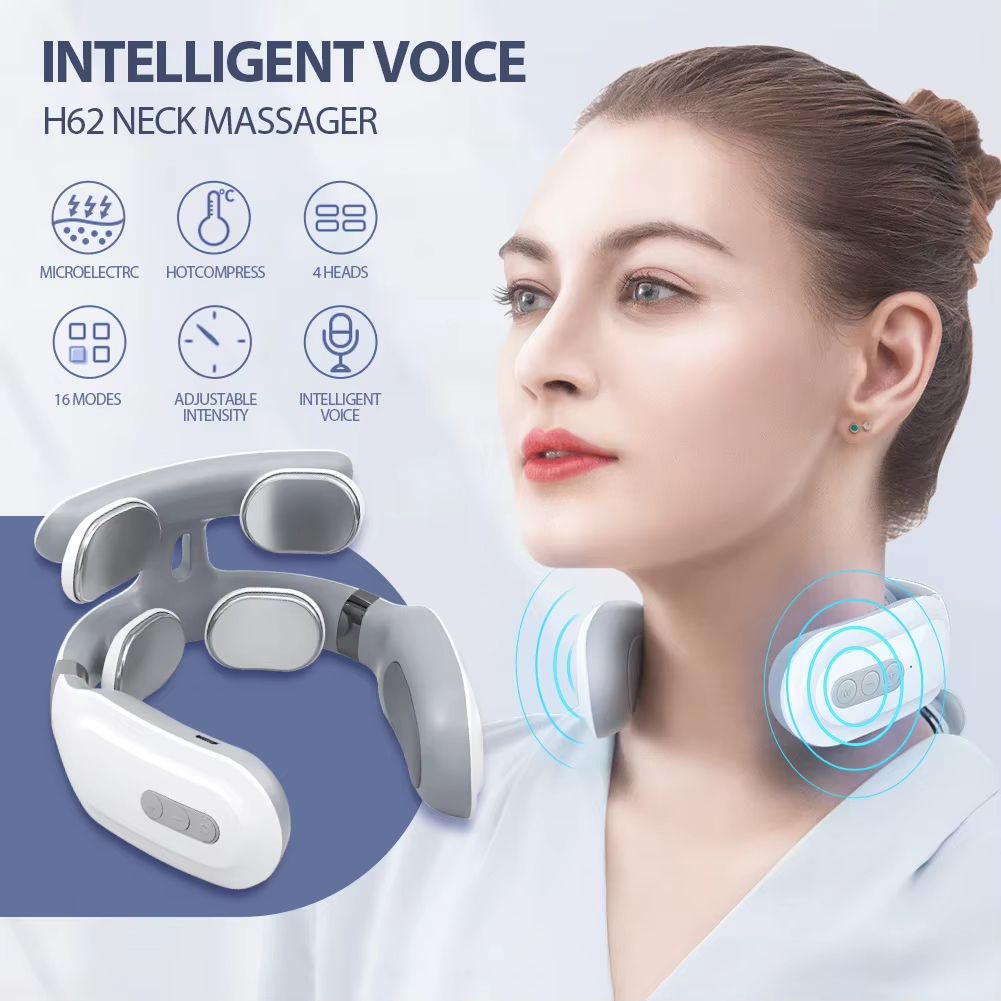 NeoFlex Smart Neck  Back Massager With Heat  TENS Pulse 5