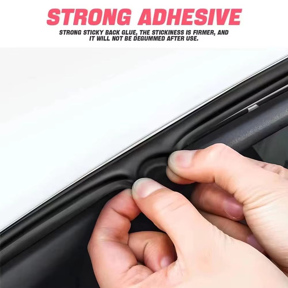 ProGuard Universal BShape Car Door Seal Strip Weatherstrip Rubber 3