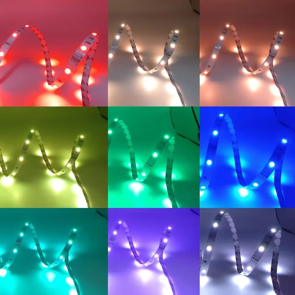 Smart RGB LED Strip Lights With Bluetooth  WiFi App Control  5V USB Powered 5050 Backlight For TV R 1