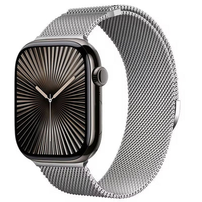 Premium Metal Milanese Loop Band For Apple Watch  Magnetic Stainless Steel Strap For Ultra Series 9 6