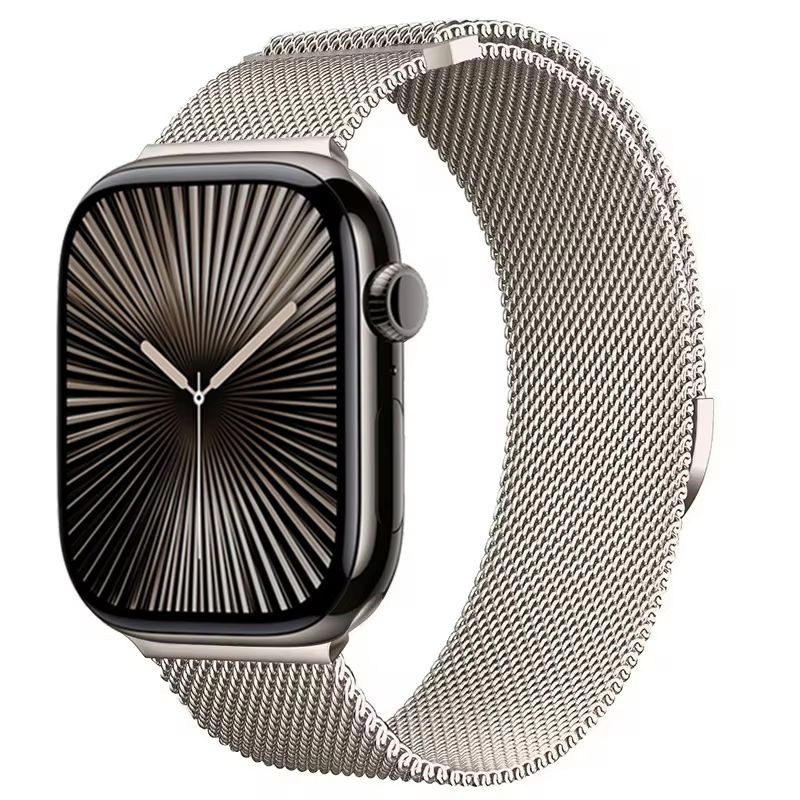 Premium Metal Milanese Loop Band For Apple Watch  Magnetic Stainless Steel Strap For Ultra Series 9 7