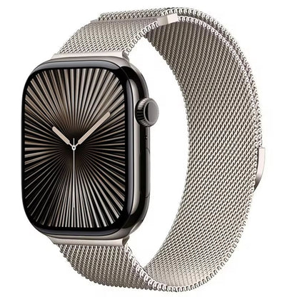 Premium Metal Milanese Loop Band For Apple Watch  Magnetic Stainless Steel Strap For Ultra Series 9 7