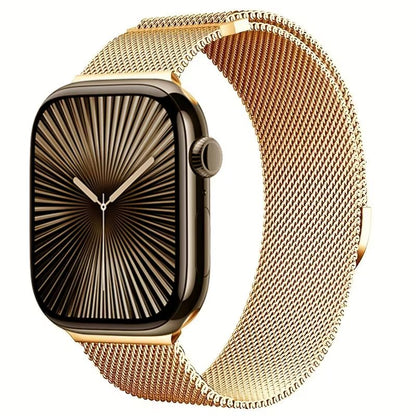 Premium Metal Milanese Loop Band For Apple Watch  Magnetic Stainless Steel Strap For Ultra Series 9 10