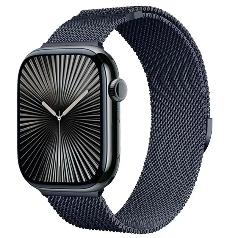 Premium Metal Milanese Loop Band For Apple Watch  Magnetic Stainless Steel Strap For Ultra Series 9 11