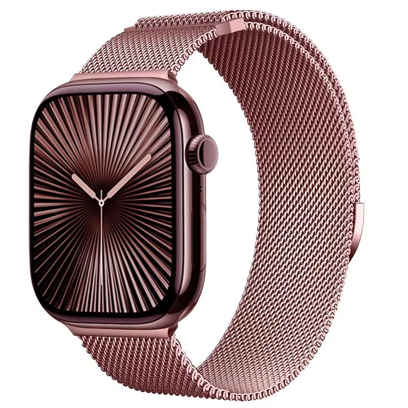 Premium Metal Milanese Loop Band For Apple Watch  Magnetic Stainless Steel Strap For Ultra Series 9 16