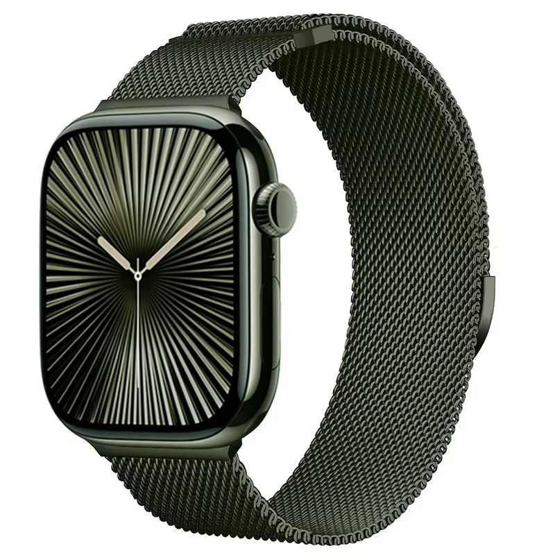 Premium Metal Milanese Loop Band For Apple Watch  Magnetic Stainless Steel Strap For Ultra Series 9 17