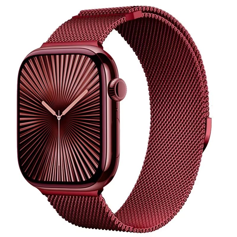 Premium Metal Milanese Loop Band For Apple Watch  Magnetic Stainless Steel Strap For Ultra Series 9 19