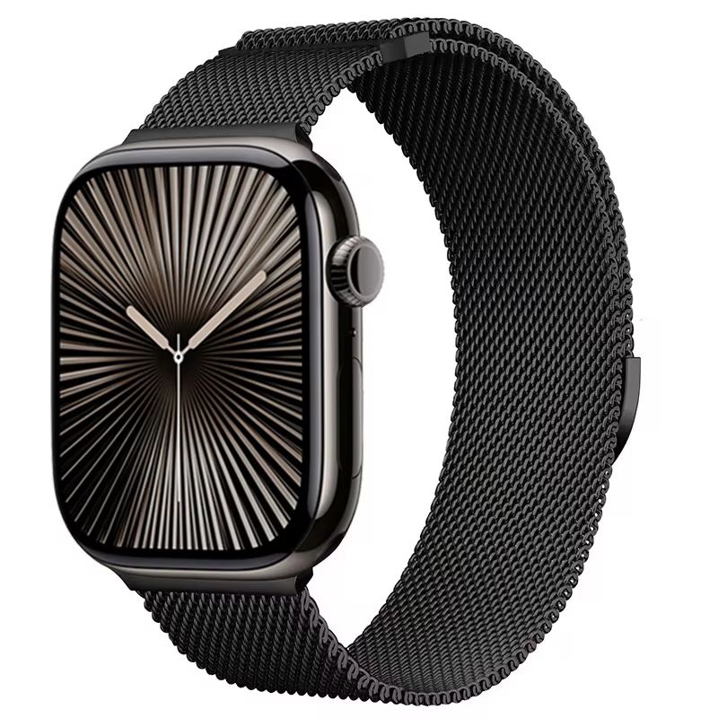 Premium Metal Milanese Loop Band For Apple Watch  Magnetic Stainless Steel Strap For Ultra Series 9 8