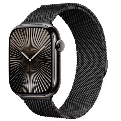 Premium Metal Milanese Loop Band For Apple Watch  Magnetic Stainless Steel Strap For Ultra Series 9 8