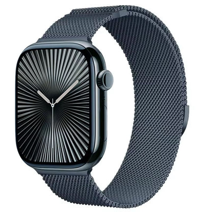 Premium Metal Milanese Loop Band For Apple Watch  Magnetic Stainless Steel Strap For Ultra Series 9 20