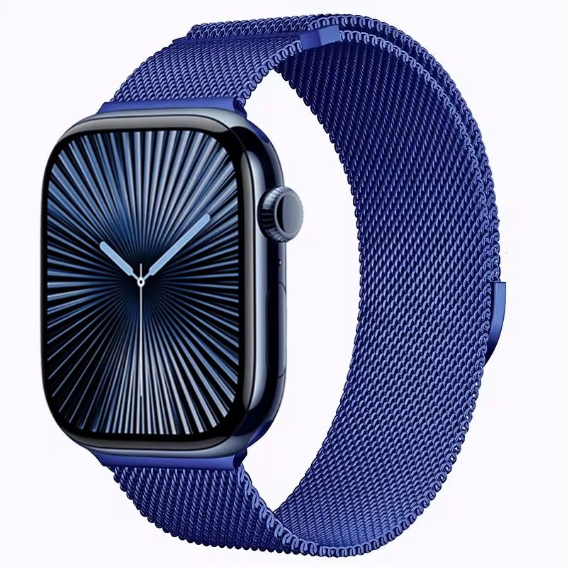 Premium Metal Milanese Loop Band For Apple Watch  Magnetic Stainless Steel Strap For Ultra Series 9 21