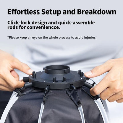 Octagonal 30cm Softbox With Mini Bowens Mount For Video And Photography Lighting 3