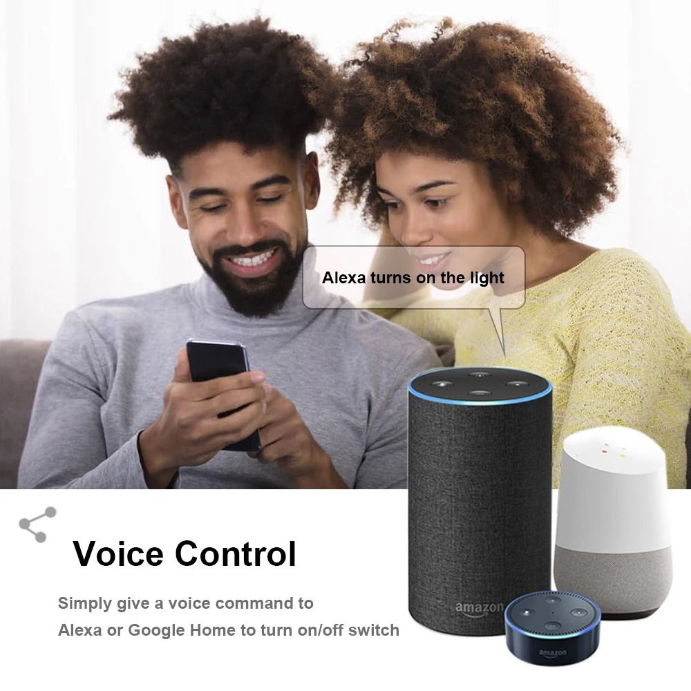 Smart WiFi Relay Switch Module With Voice And App Control 3