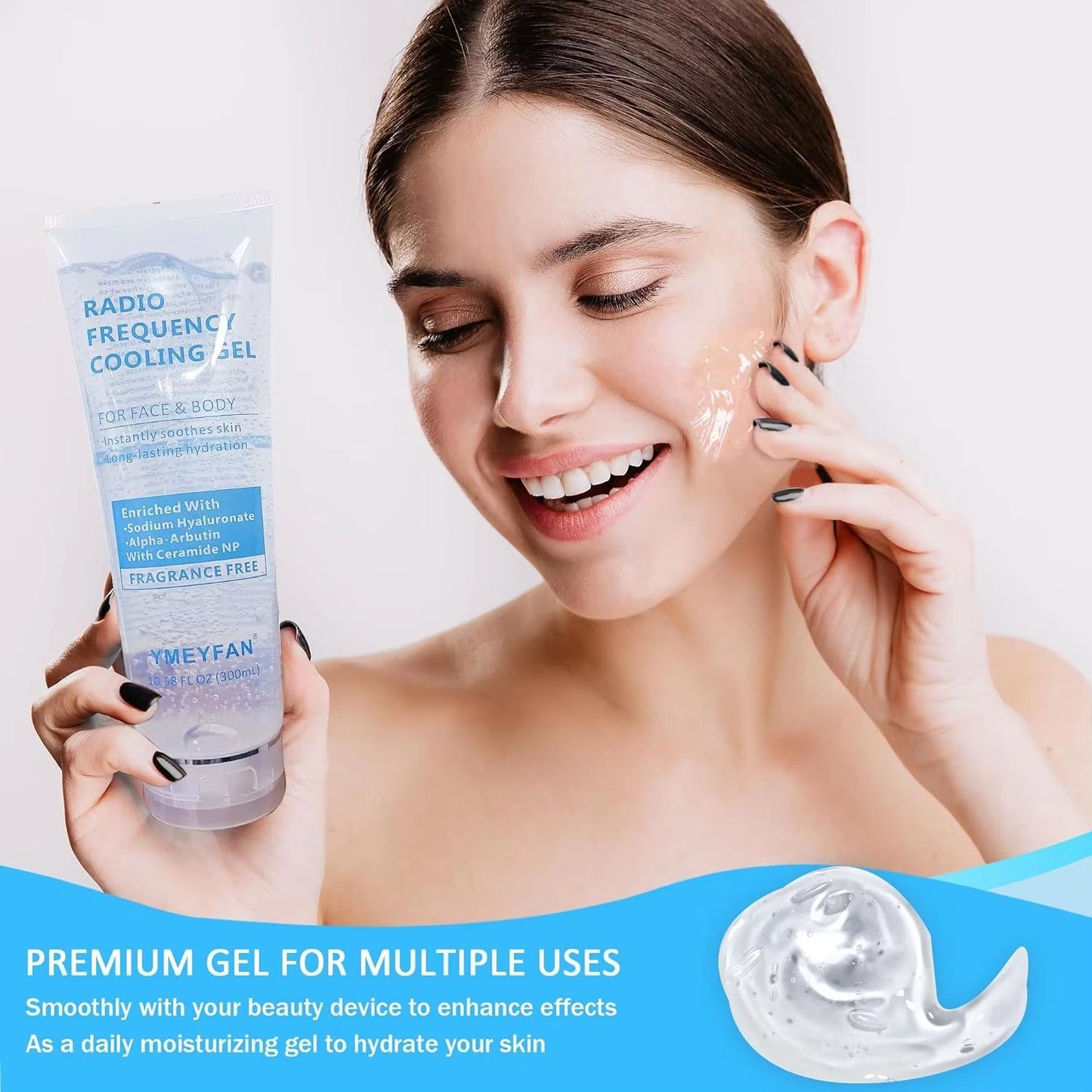 DermaCool Hyaluronic Conductive Cooling Gel For IPL EMS  RF Devices 3PCS9PCS Set 5