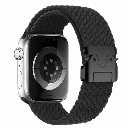 Soft Braided Solo Loop Band For Apple Watch  Stretchable Nylon Strap For Ultra Series 10 9 8 SE  Mo 10