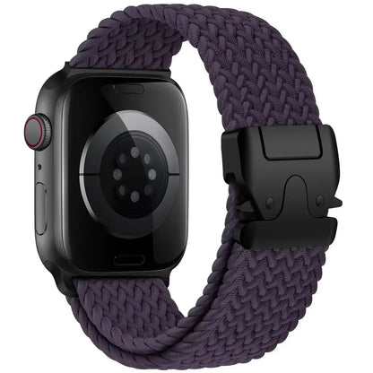 Soft Braided Solo Loop Band For Apple Watch  Stretchable Nylon Strap For Ultra Series 10 9 8 SE  Mo 14