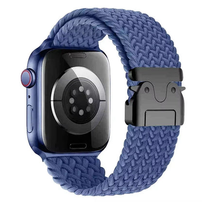 Soft Braided Solo Loop Band For Apple Watch  Stretchable Nylon Strap For Ultra Series 10 9 8 SE  Mo 15