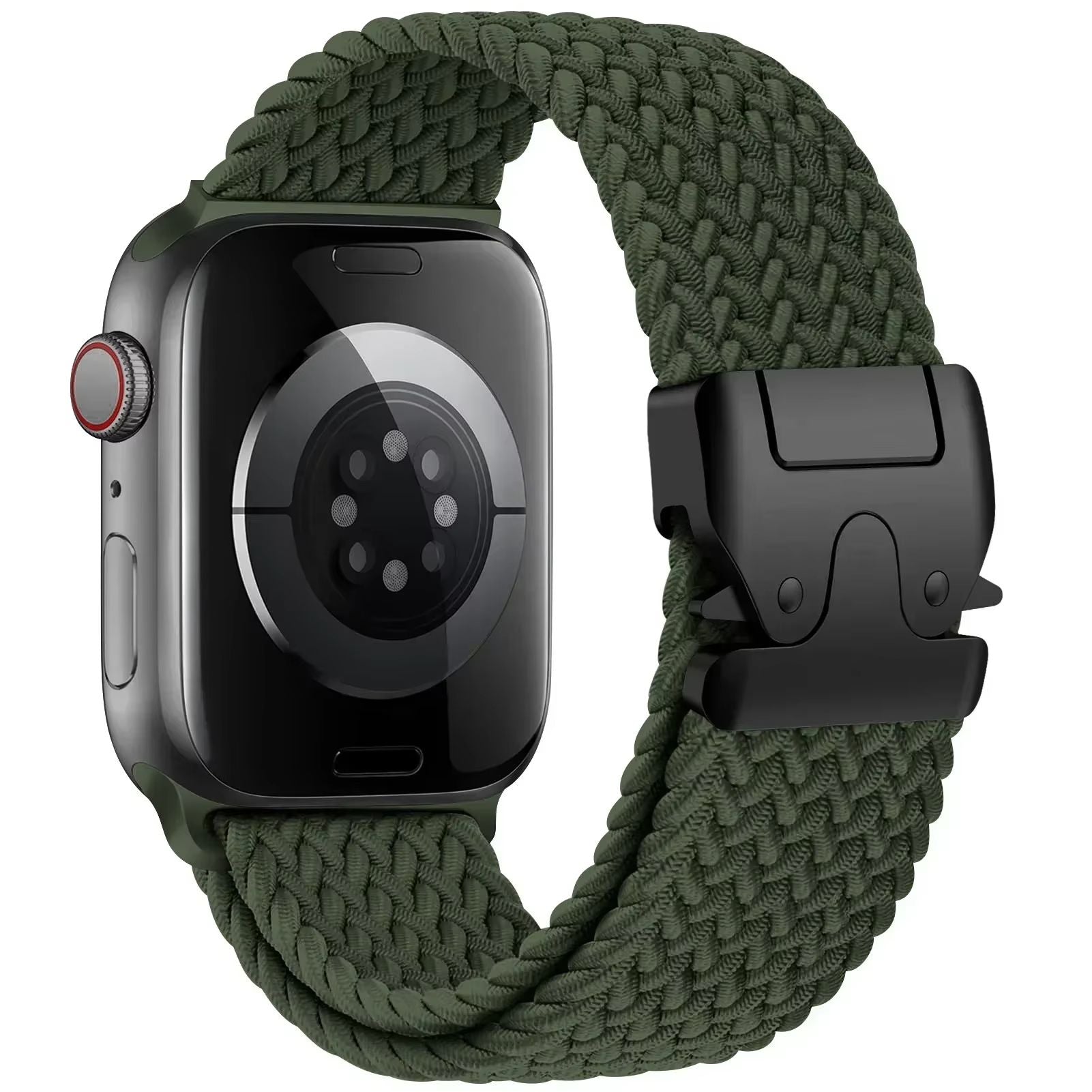 Soft Braided Solo Loop Band For Apple Watch  Stretchable Nylon Strap For Ultra Series 10 9 8 SE  Mo 16