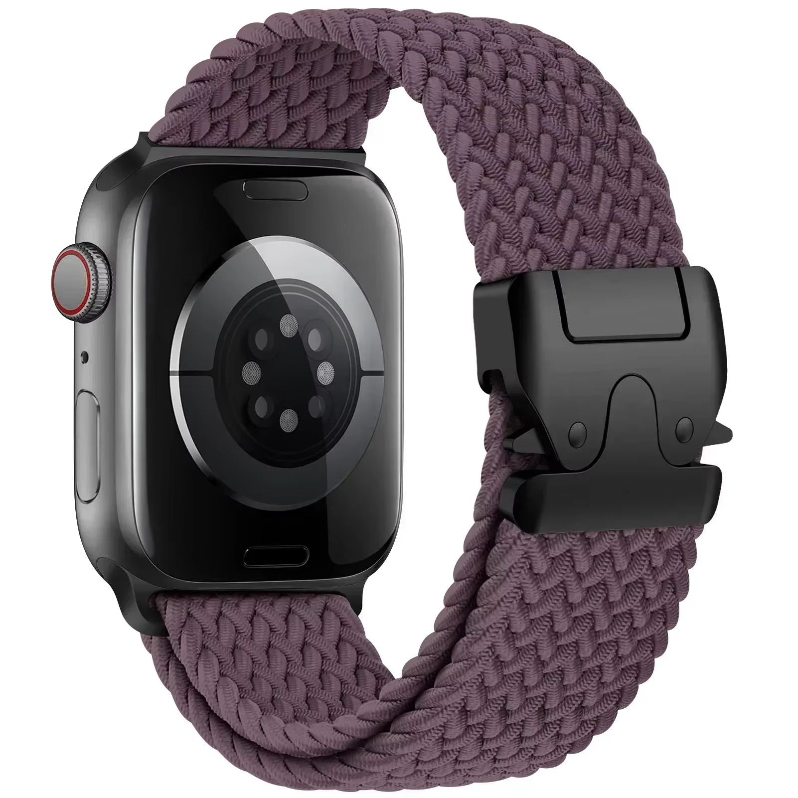 Soft Braided Solo Loop Band For Apple Watch  Stretchable Nylon Strap For Ultra Series 10 9 8 SE  Mo 17