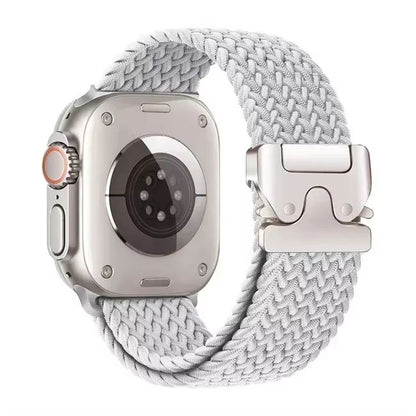 Soft Braided Solo Loop Band For Apple Watch  Stretchable Nylon Strap For Ultra Series 10 9 8 SE  Mo 18