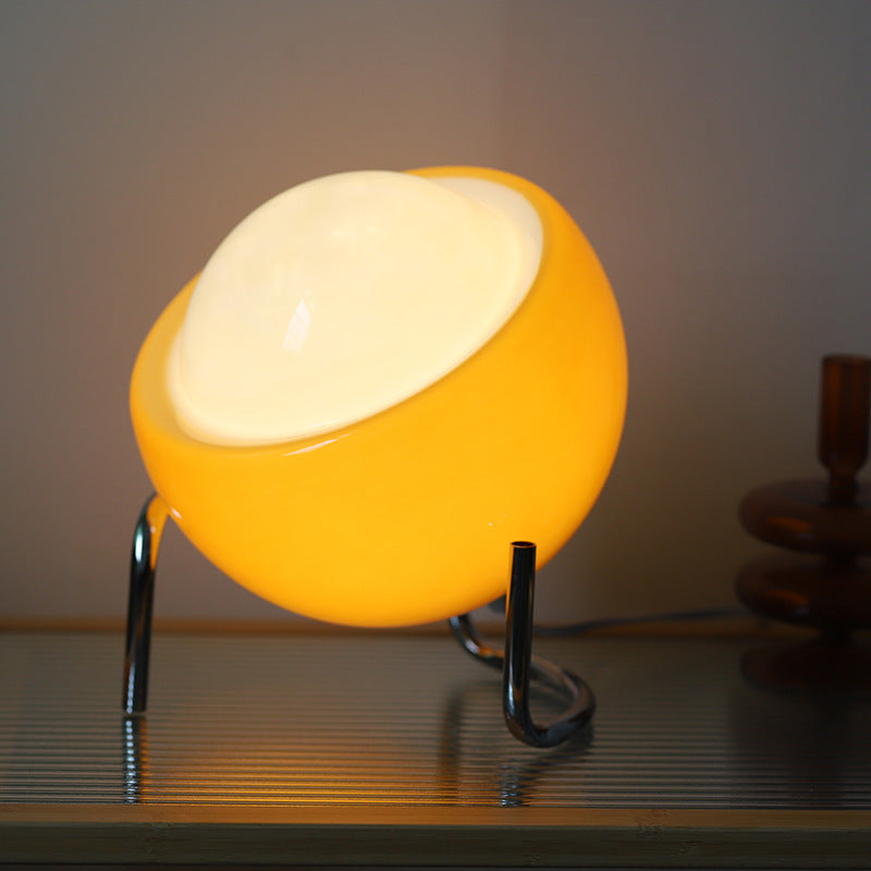Creative Nordic Desk Lamp, Medieval Bauhaus Indoor Table Lamp, Retro LED Night Light for Bedroom, Bedside, Living Room