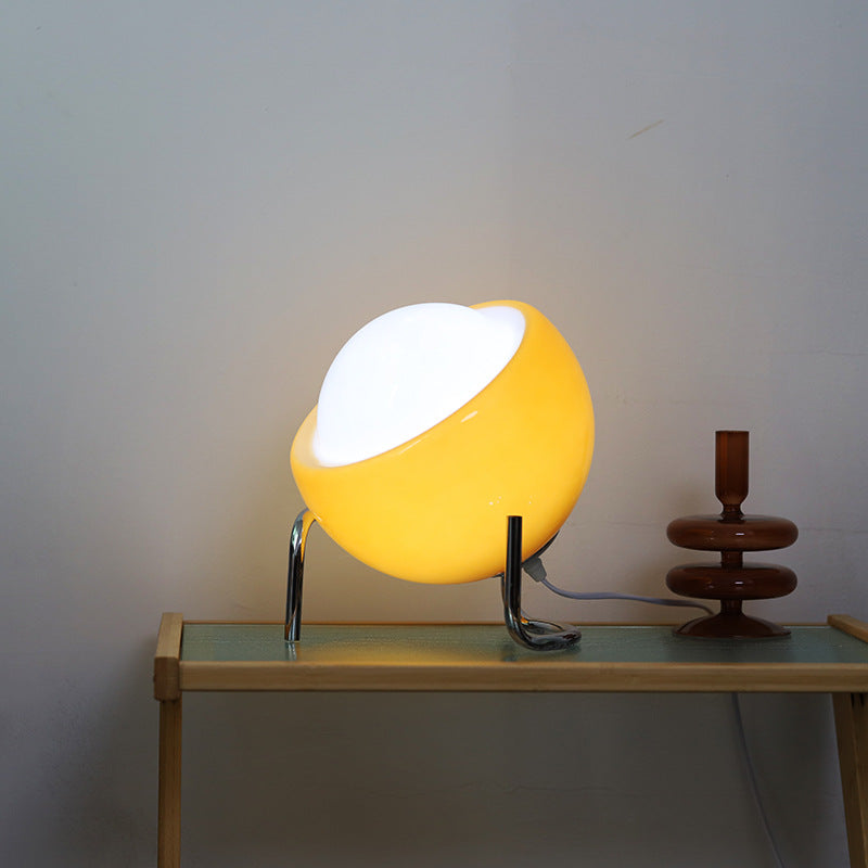 Creative Nordic Desk Lamp, Medieval Bauhaus Indoor Table Lamp, Retro LED Night Light for Bedroom, Bedside, Living Room