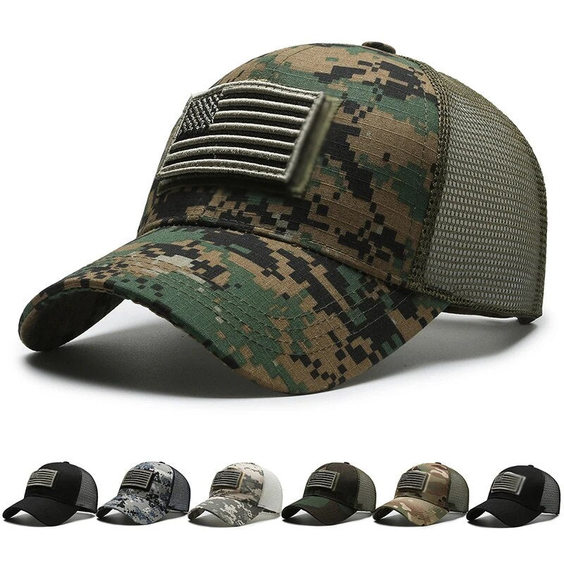 New Mesh Breathable Cap, Personality Sticker Embroidery Baseball Hat, Outdoor Sunscreen Cap for Men and Women.