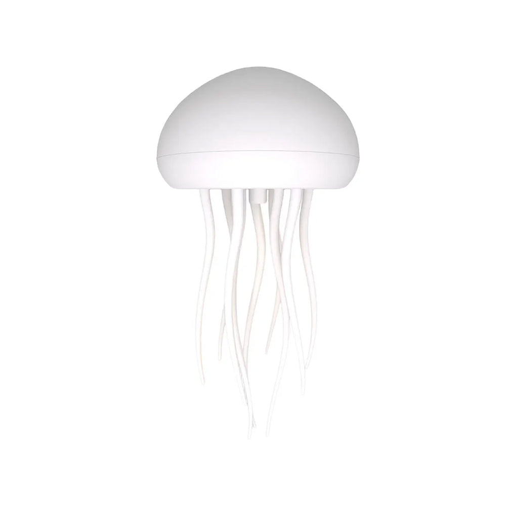 USB Rechargeable Jellyfish Night Light RGB Color Changing LED Lamp With Active Tentacle And Polishe 5