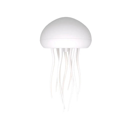 USB Rechargeable Jellyfish Night Light RGB Color Changing LED Lamp With Active Tentacle And Polishe 5