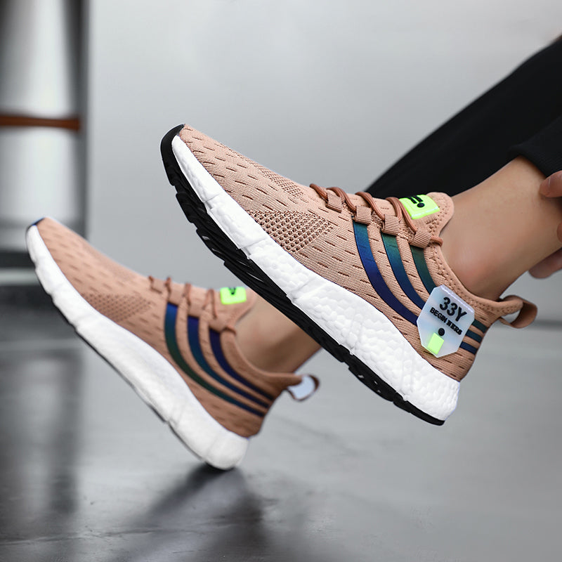 Lightweight Outdoor Mesh Running Shoes For Men Summer Breathable Casual Sneakers  Athletic Jogging  4