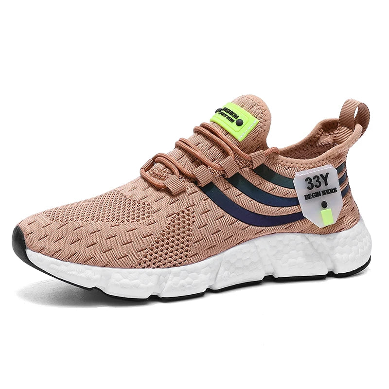 Lightweight Outdoor Mesh Running Shoes For Men Summer Breathable Casual Sneakers  Athletic Jogging  7