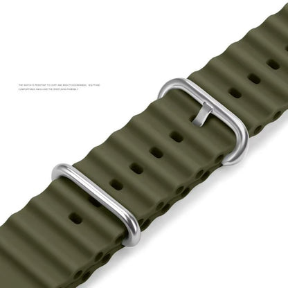 Premium Ocean Band For Apple Watch  Rugged Silicone Sport Strap For Series 103 Ultra Ultra 2 SE 20