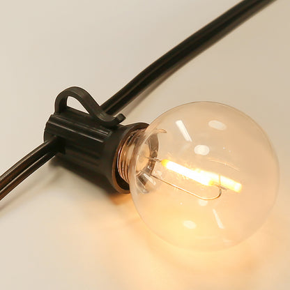 Waterproof Shatterproof LED Globe Bulb Garland String Lights Outdoor Patio And Christmas Decor 3