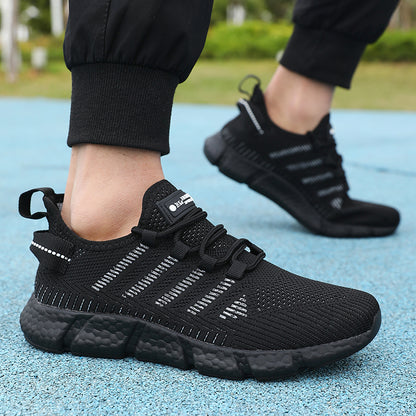 Mens Soft Soled Mesh Running Shoes Breathable Summer Casual Trainers For Comfort Style  Versatile O 5