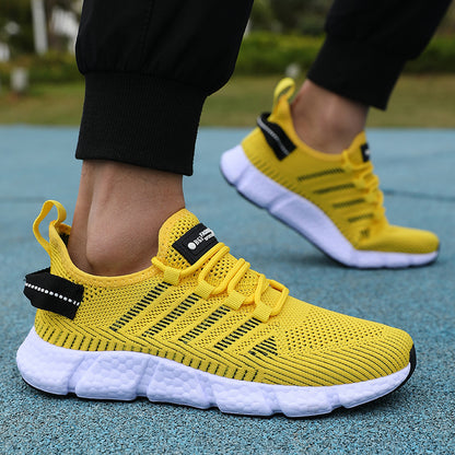 Mens Soft Soled Mesh Running Shoes Breathable Summer Casual Trainers For Comfort Style  Versatile O 3
