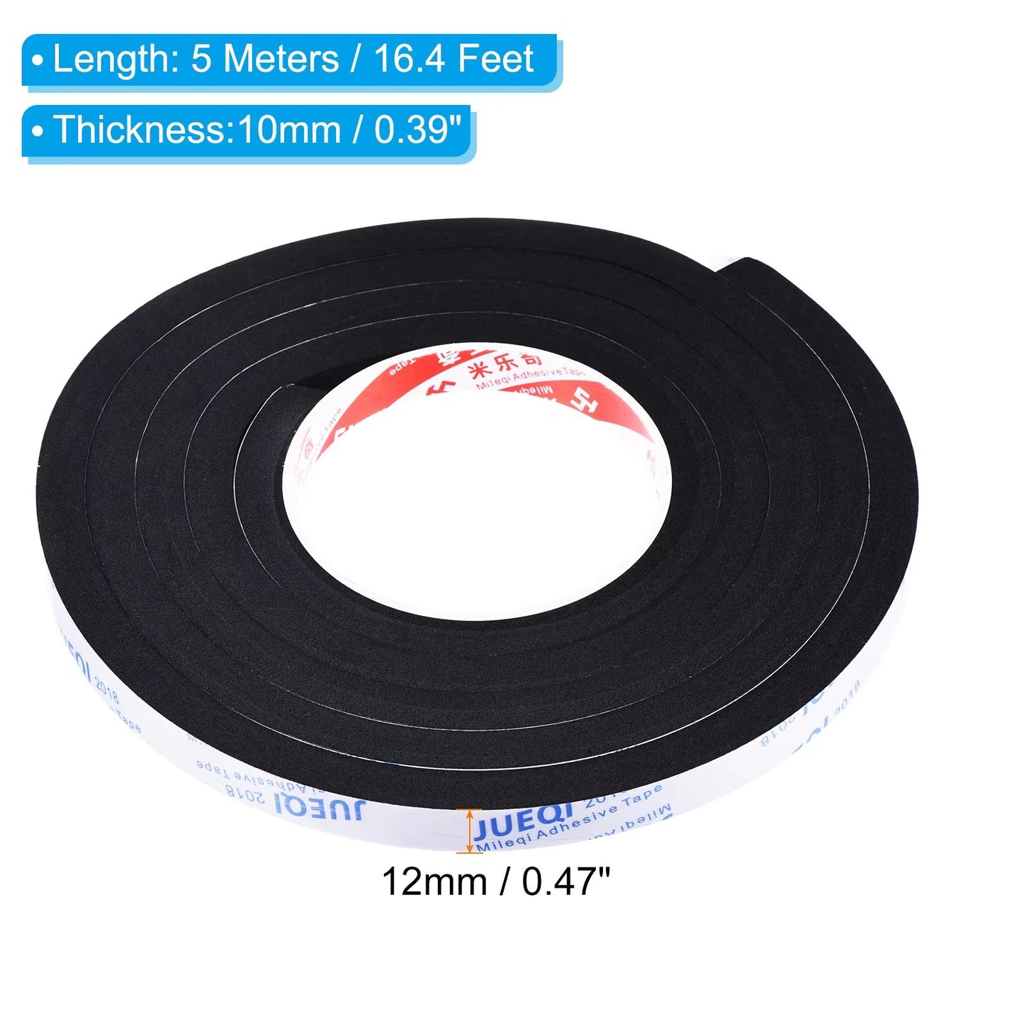 EVA Foam Sealing Tape  SelfAdhesive Insulation And Weatherproof Strip For Windows Doors And Home Pr 10