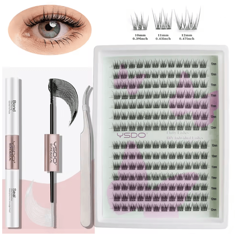 DIY Lash Extension Kit With Bond And Seal For Natural Volume Lashes 5