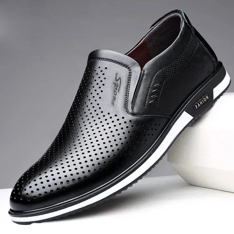 Classic Leather Shoes For Men Designer Loafers High Quality Moccasins  Formal Mens Footwear Elegant 9