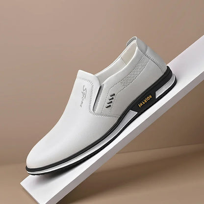 Classic Leather Shoes For Men Designer Loafers High Quality Moccasins  Formal Mens Footwear Elegant 6