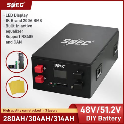 High Capacity 320Ah 32V LiFePO4 Deep Cycle Battery For RVs Solar Systems  Energy Storage 8