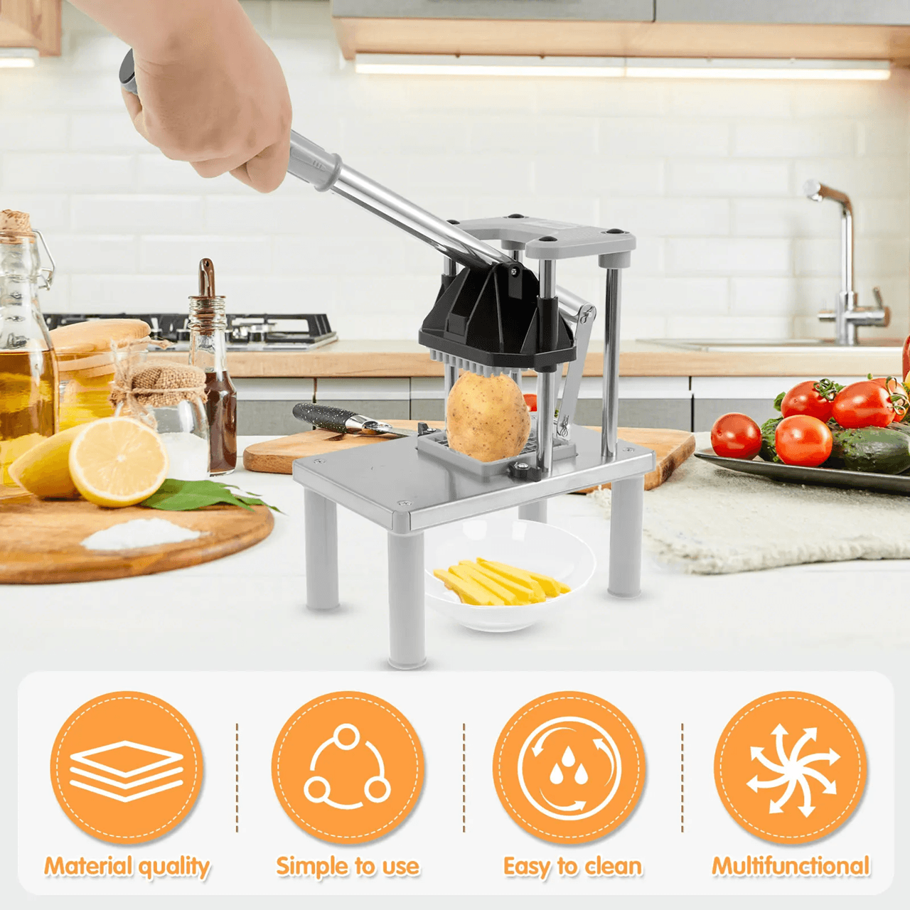 ProChef Heavy Duty Vegetable And French Fry Cutter 1