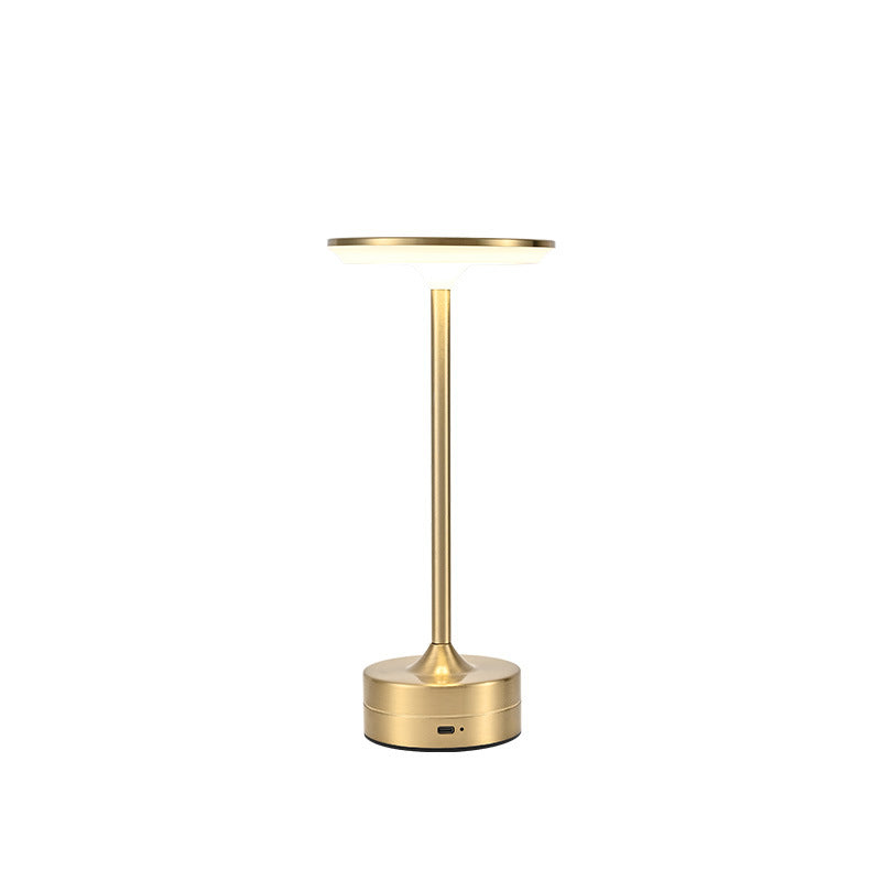 USB Rechargeable Table Lamp, Portable Wireless LED Night Light, Touch Sensor for Bedside Reading and Desktop Decor