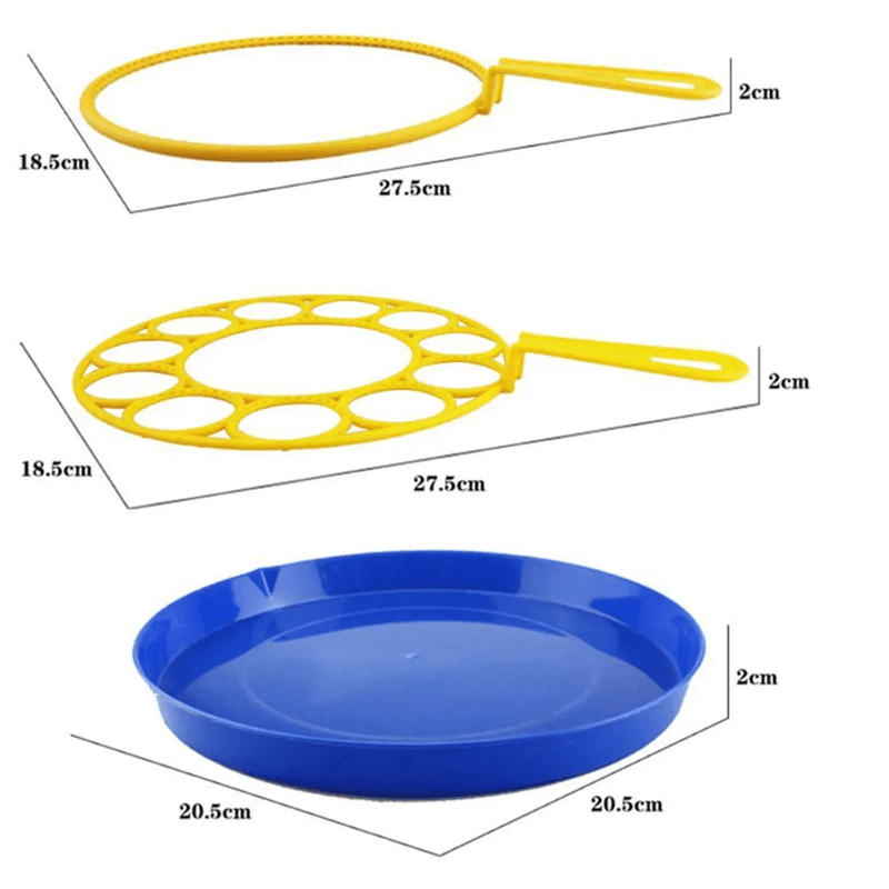 BubbleJoy Outdoor Bubble Blowing Set For Kids And Families 3
