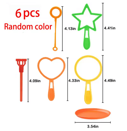 BubbleJoy Outdoor Bubble Blowing Set For Kids And Families 5
