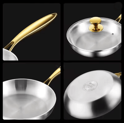 ChefSteel 316 Stainless Steel Nonstick Frying Pan 2
