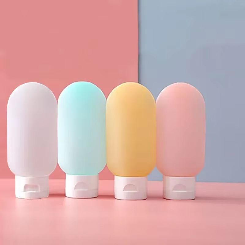 4Piece Refillable Travel Bottle Set  60ml Soft Lotion And Shampoo Squeeze Containers For OntheGo Co 6