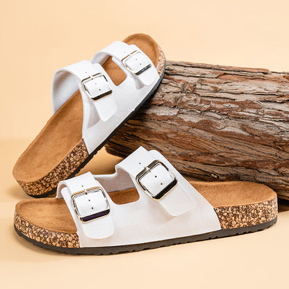 Comfortable Fashion Classic Slippers For Men Lightweight Summer Cork Sandals For Outdoor Wear 3